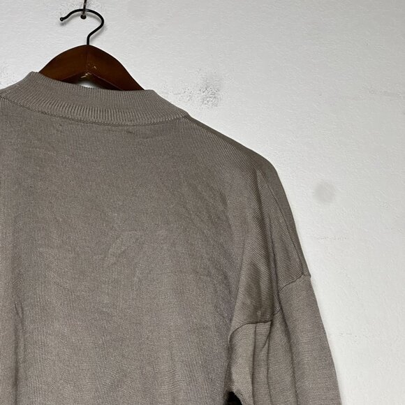 VTG Jhane Barnes Silk 90s Sweater Men XL Crewneck Pullover Lightweight Minimal - Picture 13 of 16